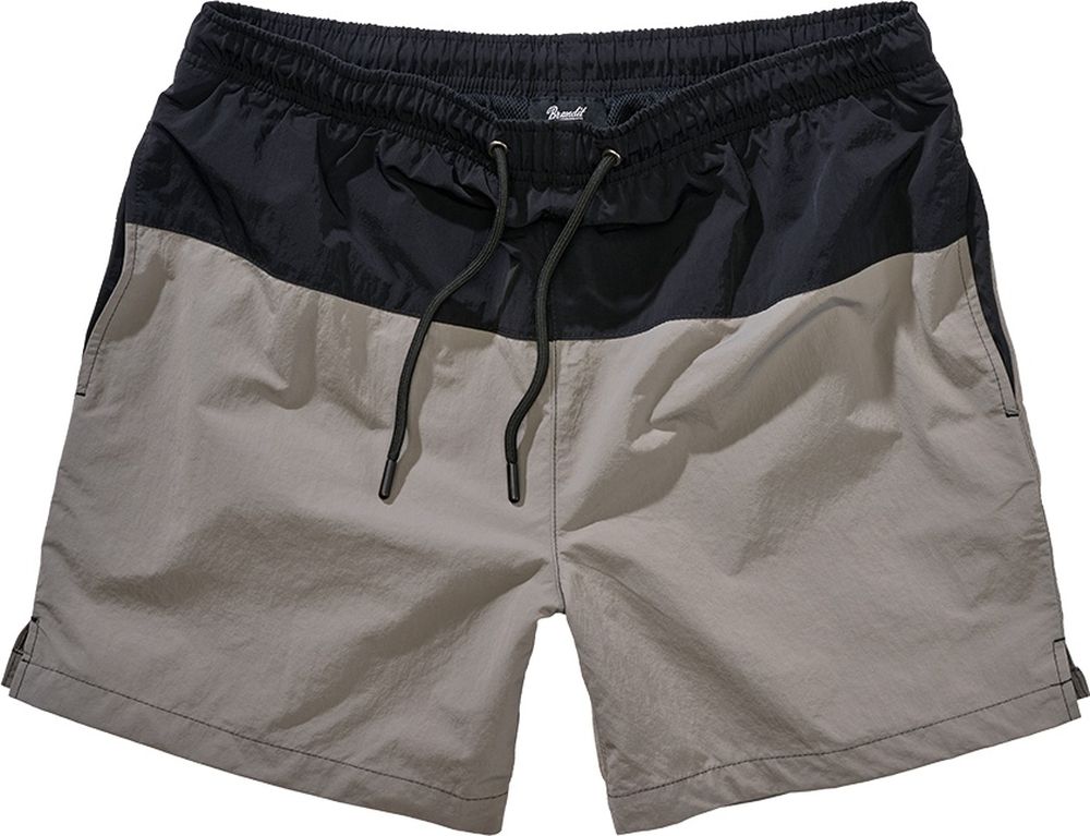 BranditSwimshortBasic2030BlackGrey-S