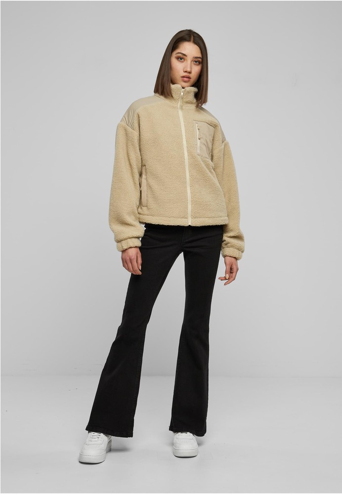 UrbanClassicsDamenLadiesSherpaMixJacket