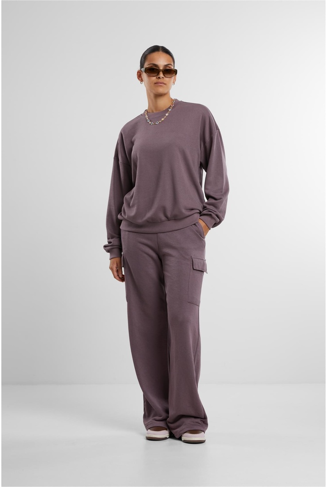 UrbanClassicsDamenLadiesBaggyLightTerrySweatPantsTB6857Fadedpurple-3XL