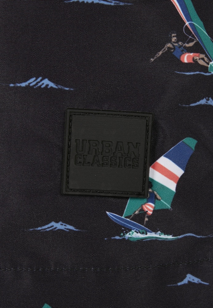 UrbanClassicsBadehosePatternSwimShortsBlack-3XL