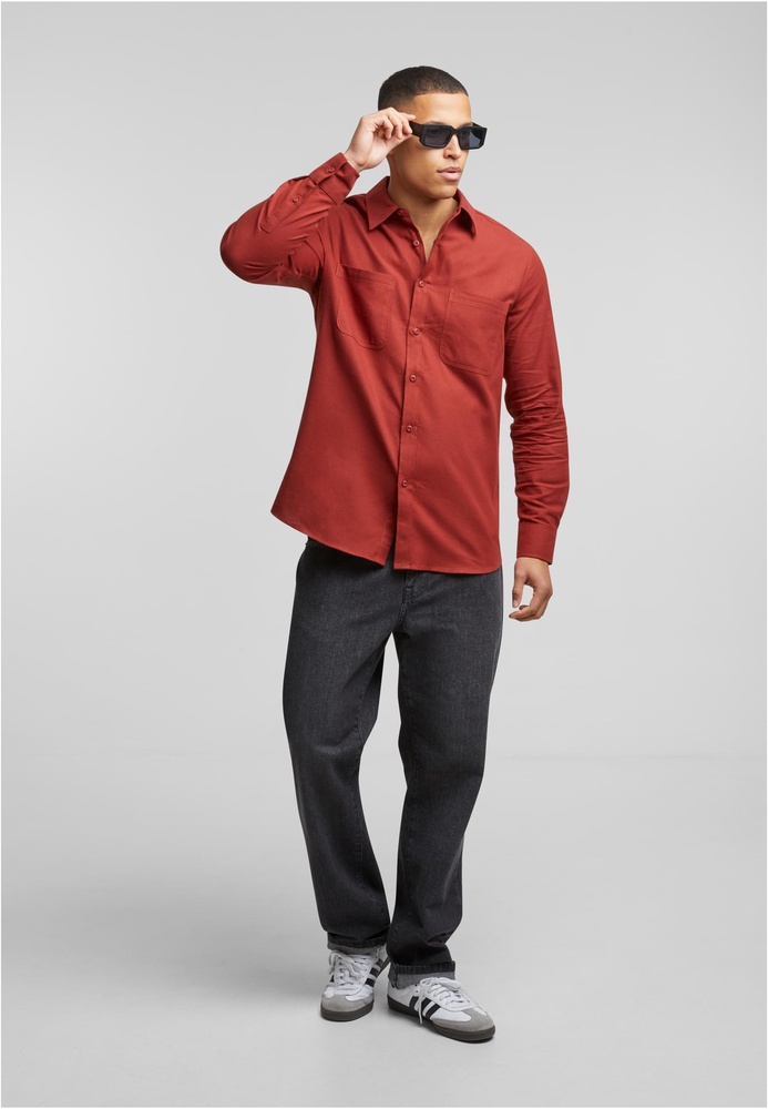 UrbanClassicsFlanellShirtTB6357Darkrust-3XL