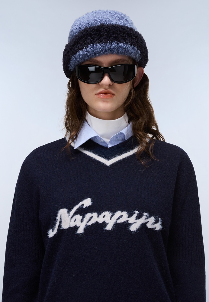 NapapijriDamenHoodieD-MalezVWNP0A88Y4BlueMarine-XXS