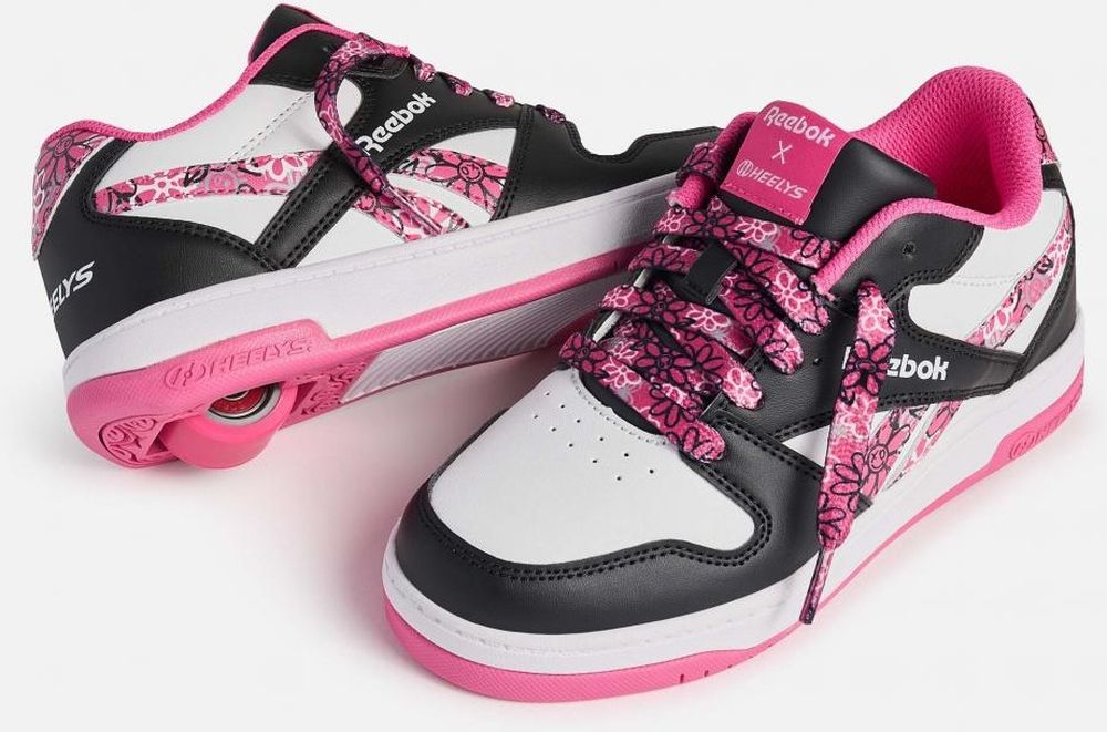 HeelysKinderSneakerReebokBB4500LowHE01492060HE153BlackWhitePink-31