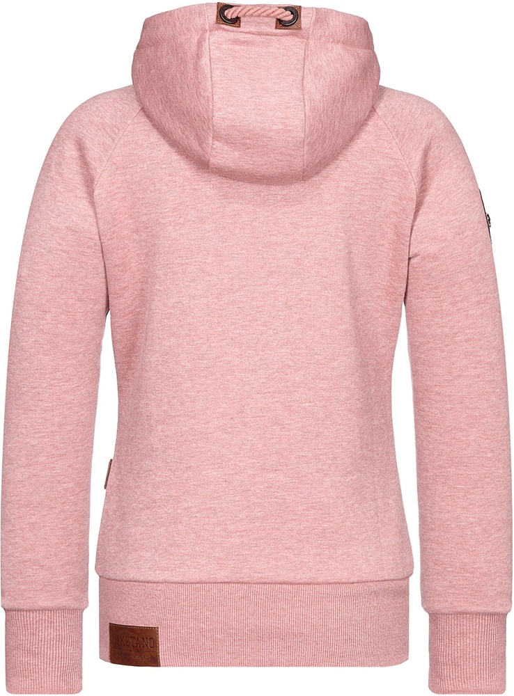 NaketanoDamenHoodieMandySpezial2301-0201PinkMelange-XS