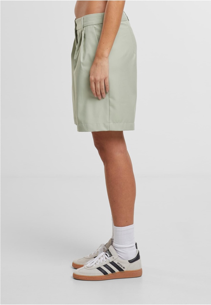 UrbanClassicsDamenLadiesPleatedBermudaShortsTB7196