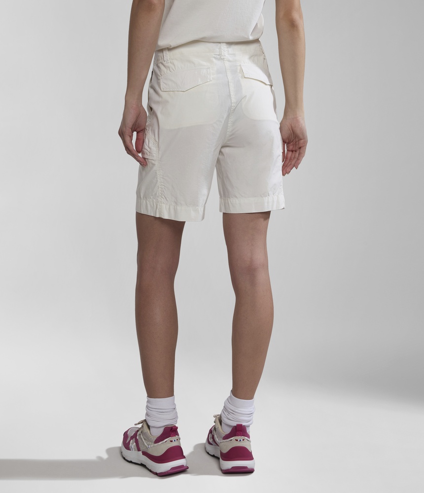 NapapijriDamenBermudashortsNarin5NP0A4H8HWhiteWhisper-W25