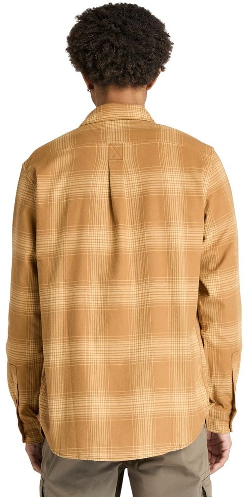 TimberlandT-ShirtHeavyFlannelCheckShirtTB0A42V1DarkWheatBYd-XXL