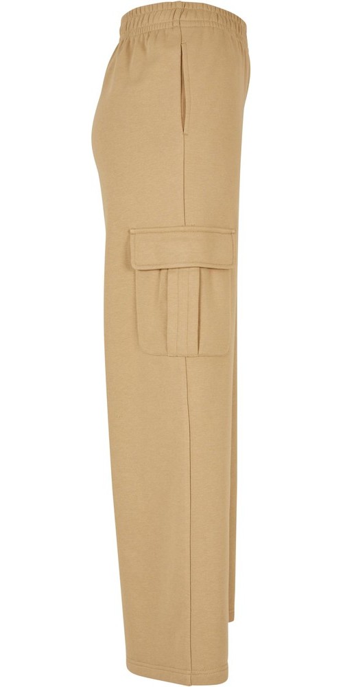 UrbanClassicsDamenHoseLadiesHighwaistWideLegCargoTerryPants