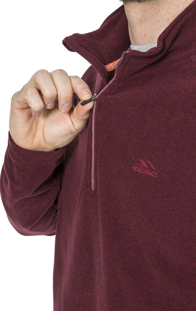 TrespassFleecejackeFleecepulloverKeynote-MaleFleeceAt100Prune-L