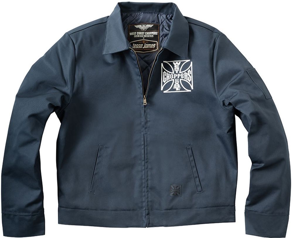WCCWestCoastChoppersHerrenJackeOgLinedWorkjacketWCCJS170BL