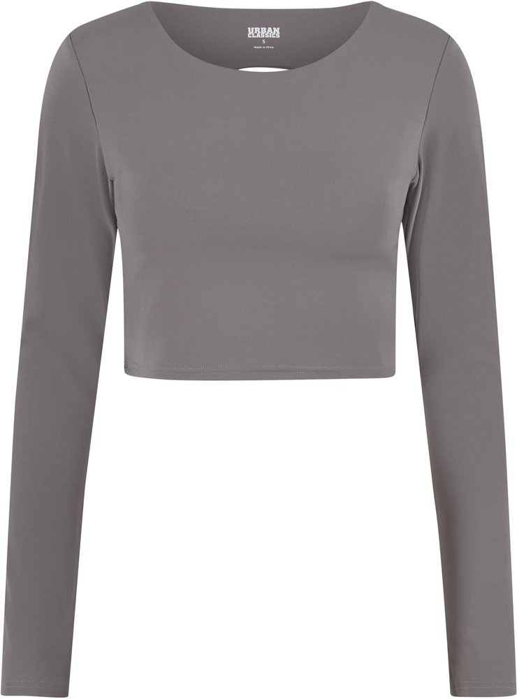 UCYogaDamenLadiesSportsLongsleeveTB7807SeniorGrey-L