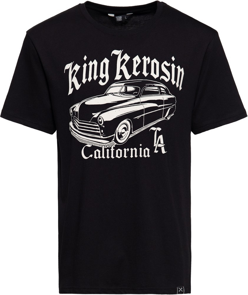 KingKerosinCaliforniaGreaserT-ShirtSchwarz-3XL