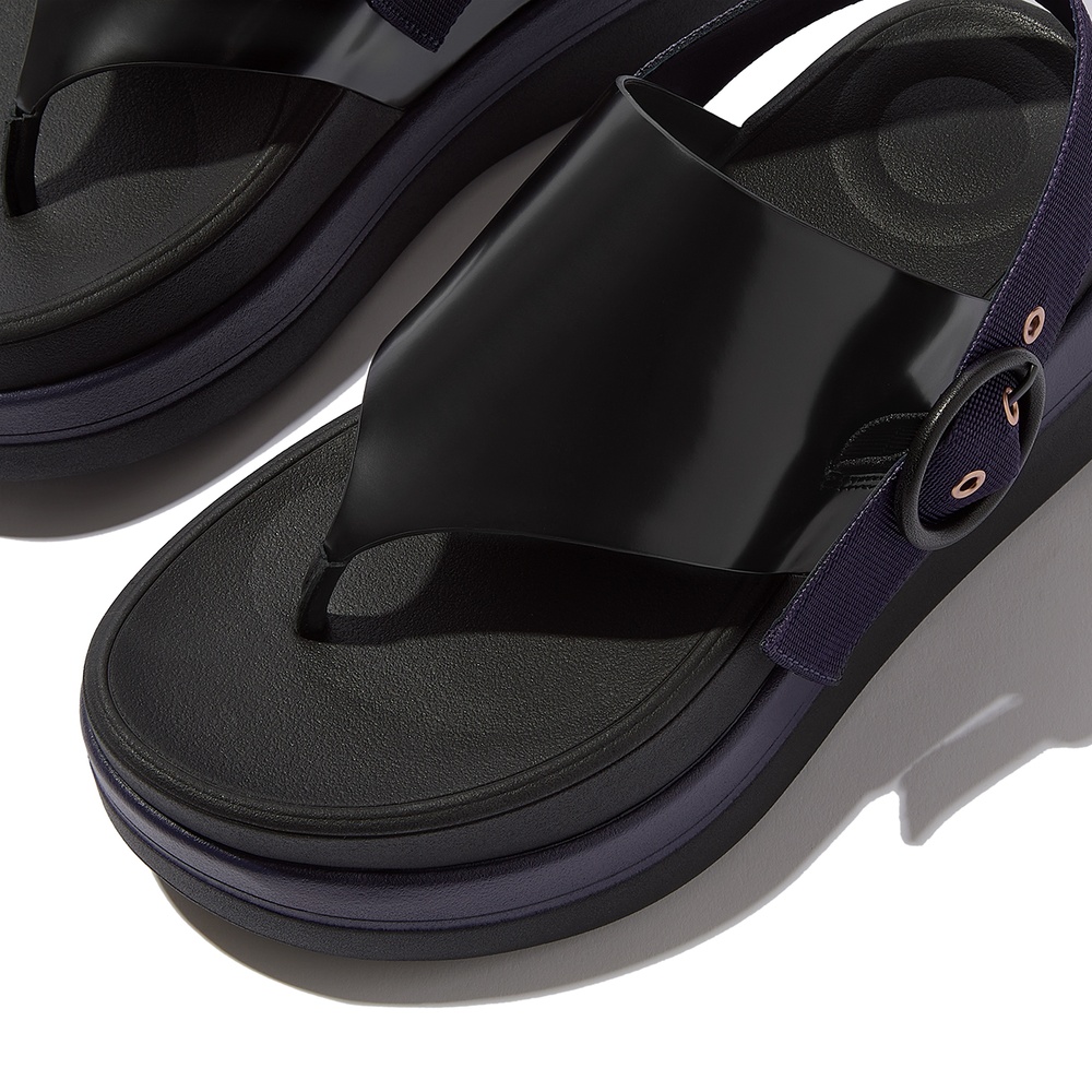 FitFlopDamenSandalenF-ModeXRoksandaLeatherWebbingSandalsIY5