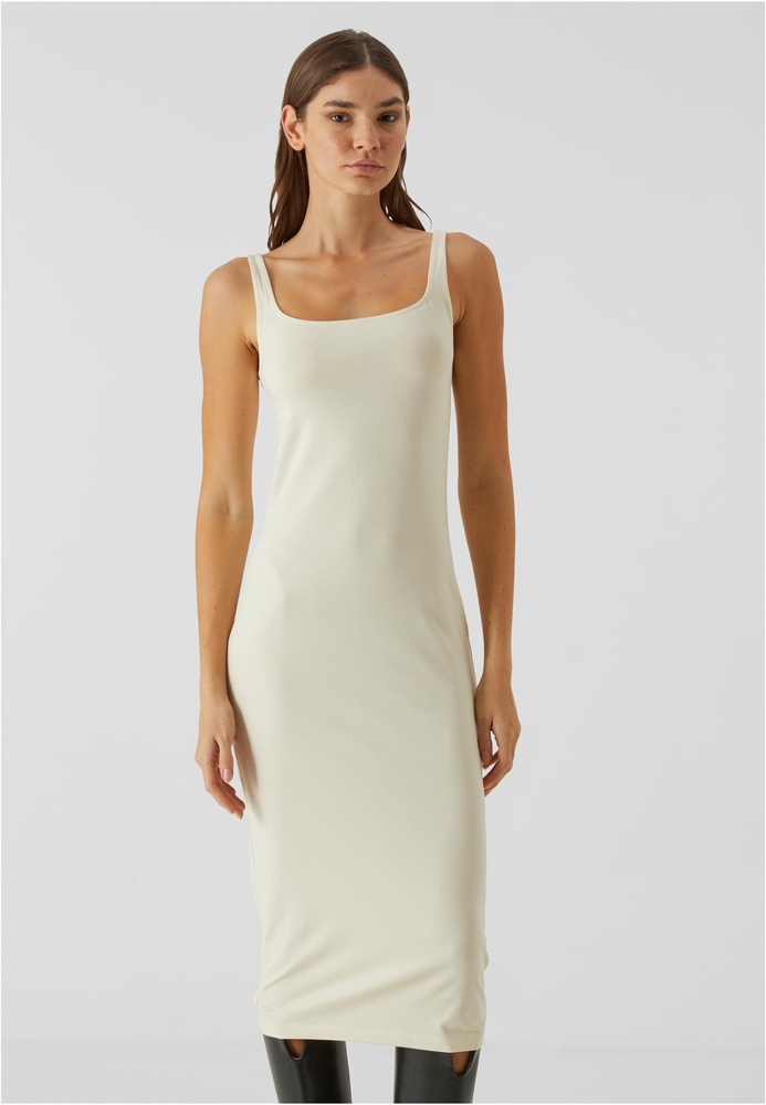 UrbanClassicsDamenKleidknielangLadiesBasicLongCottonJerseyDressTB7180