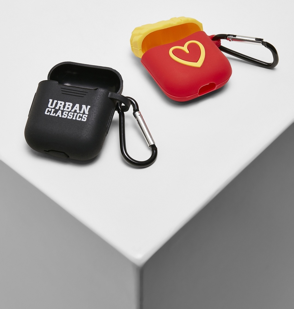 UrbanClassicsEarphoneCase2-PackBlackYellow