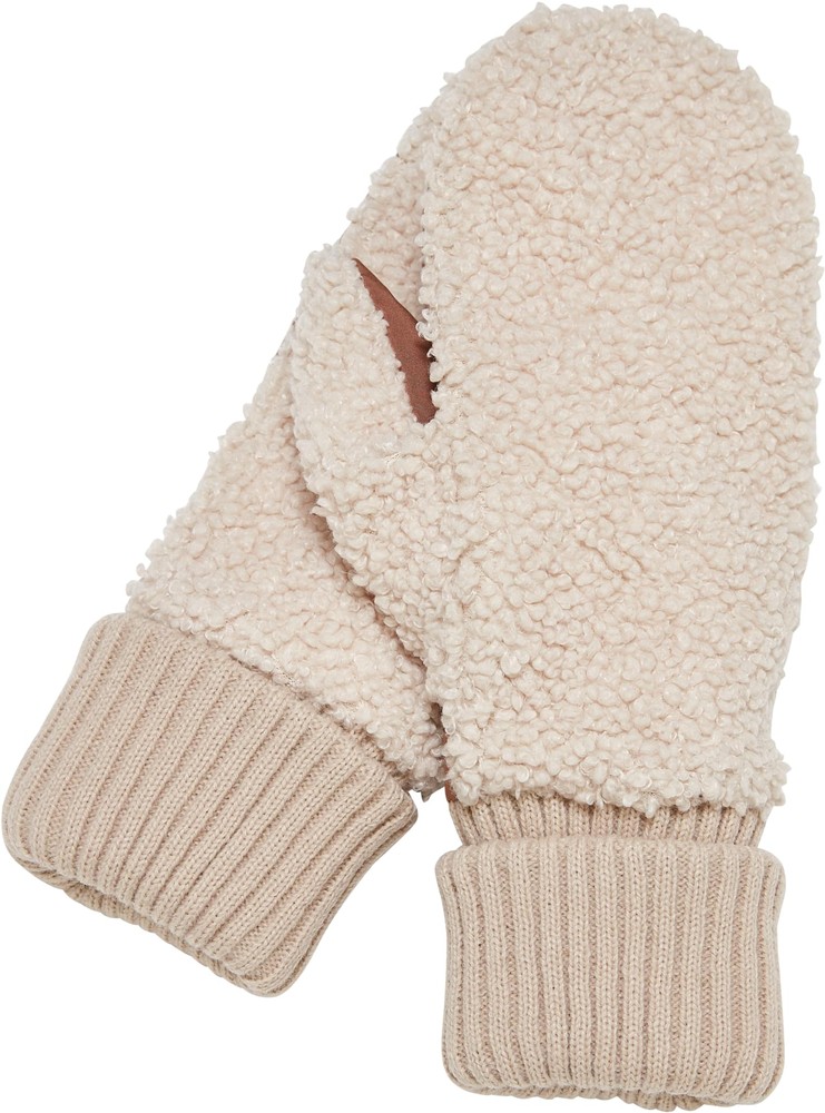 UrbanClassicsHandschuheBasicSherpaGlovesToffeeButtercream-LXL