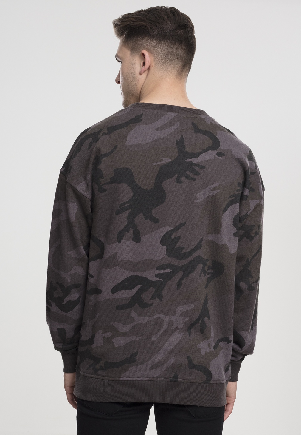 UrbanClassicsPulloverCamoCrewneckDarkCamouflage-L