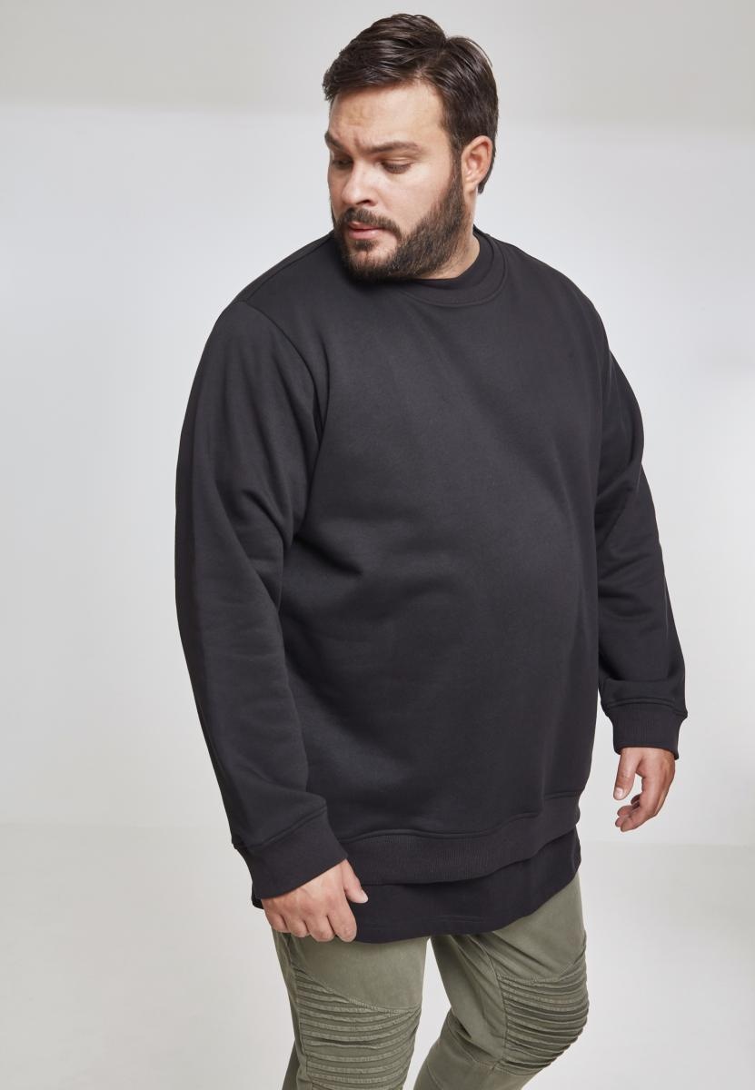 UrbanClassicsPulloverBasicTerryCrewBlack-3XL