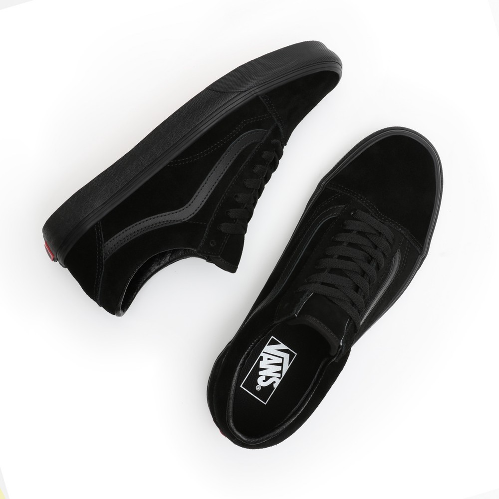 VansUnisexLifestyleClassicFTWSneakerUaOldSkoolSuedeBlackBlackBlack-345