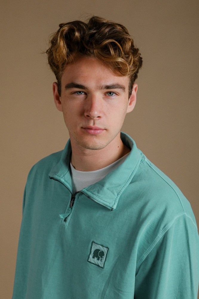 TrendsplantSweatshirtSaucePigmentQuarterZipSweater279060MSMT