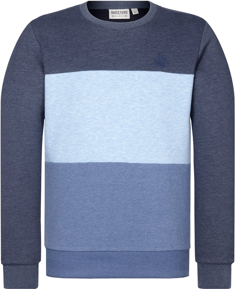 NaketanoPulloverIchtrageMantel1800-0153IndigoBlueMelangeAmazingBlueMelangeBlueMelange-S