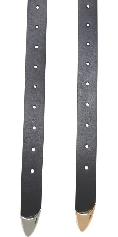 UrbanClassicsChunkyBuckleLoopSyntheticLeatherBelt2-PackTB7211A