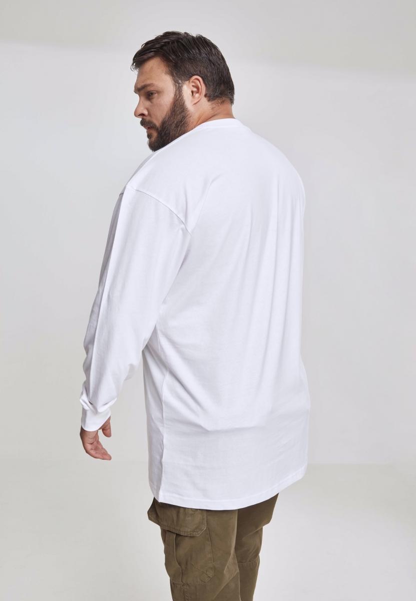 UrbanClassicsLongsleeveTallTeeLSWhite-3XL