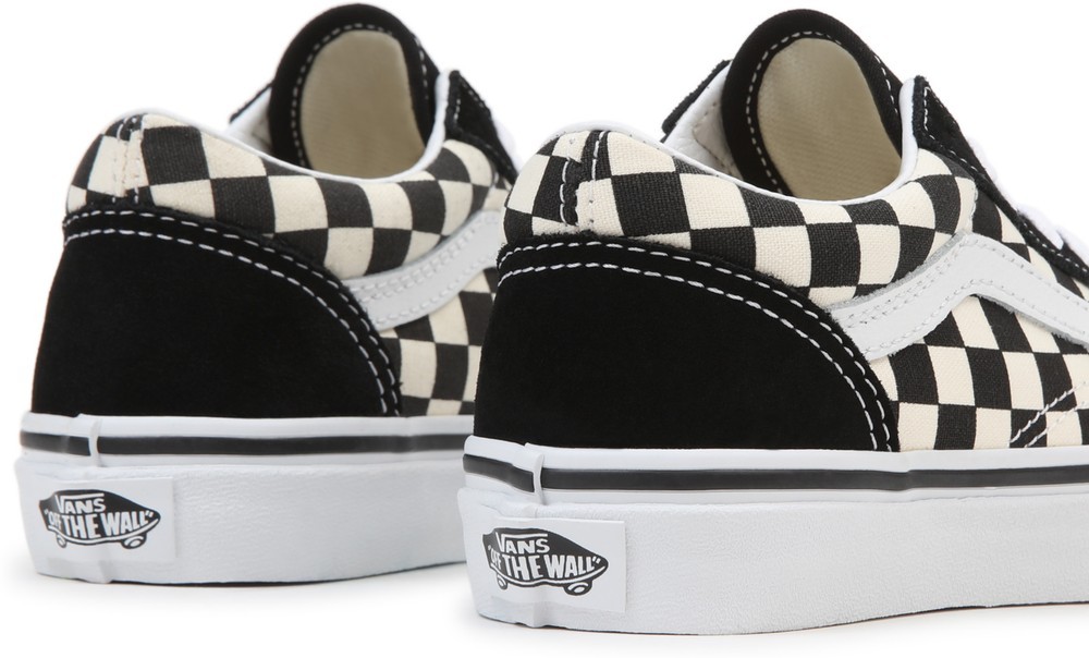 VansYouthUnisexKidsLifestyleClassicFTWSneakerUyOldSkoolPrimaryCheckBlkWhite