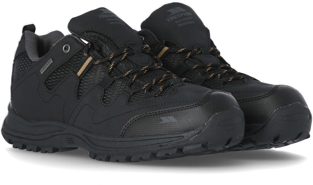 TrespassWanderschuheFinleyLowCut-MaleLowCutHikingShoeBlack-40