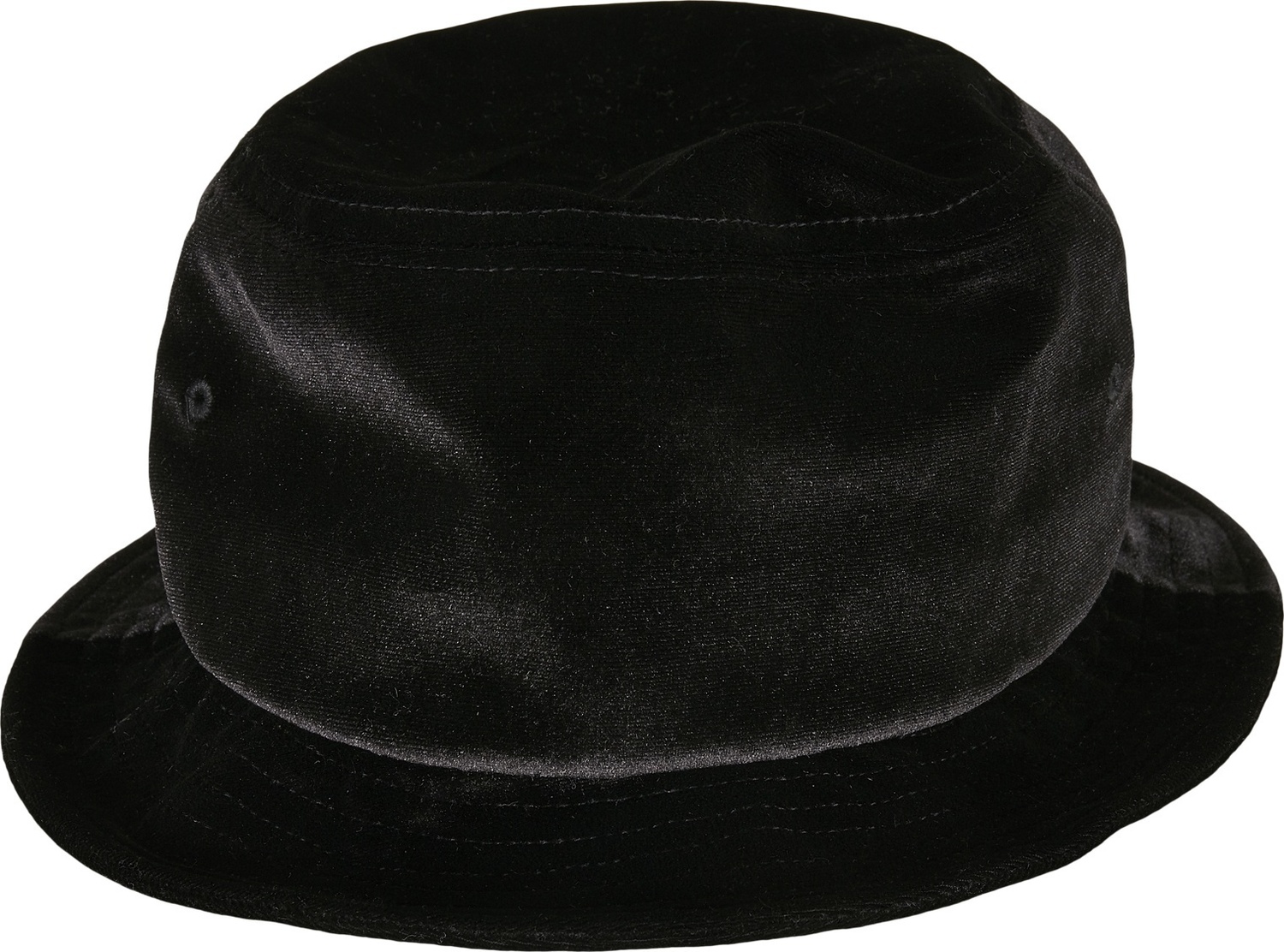 FlexfitHutVelvetBucketHatBlack