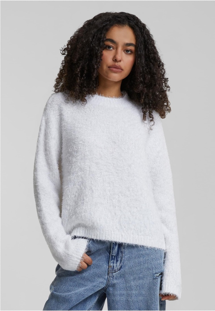 UrbanClassicsDamenLadiesFeatherMockNeckSweaterTB6891