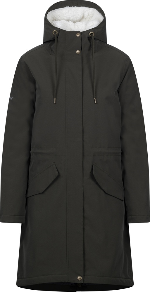 TrespassDamenRegenjackeVailsomRainwearJacketDarkVine-XS