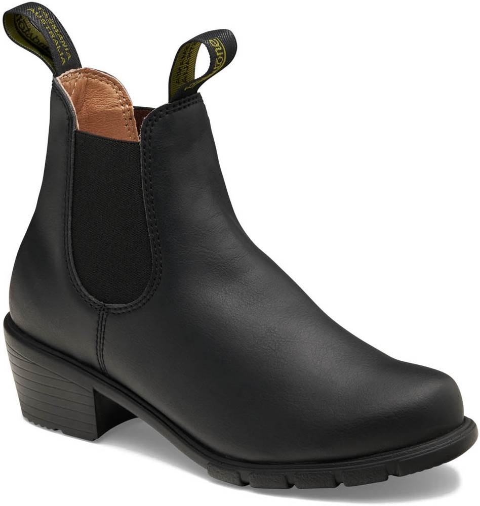 BlundstoneDamenStiefelBoots2231BlackMicrofibreWomensHeeledVegan