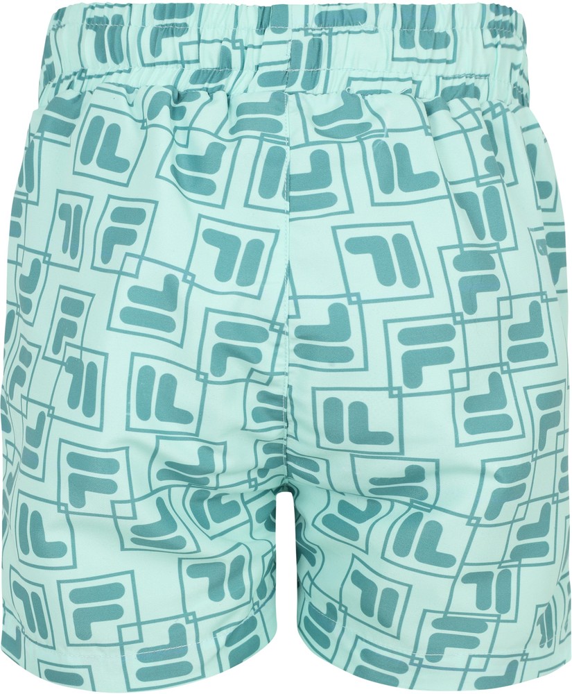 FilaJungenKurzeHoseLaudertAopBeachShortsBrookGreenPlayfulF-BoxAOP-8692