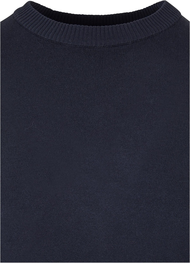 UrbanClassicsDamenLadiesKnittedRoundneckSweaterTB6902Navy-3XL