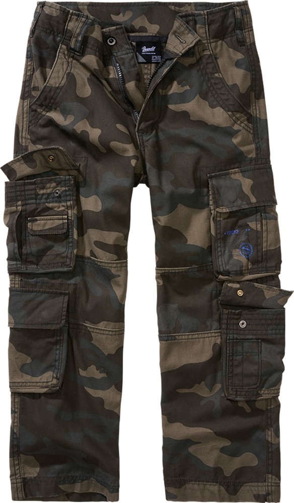 BranditKinderHoseKidsPureTrouserDarkcamo-122128