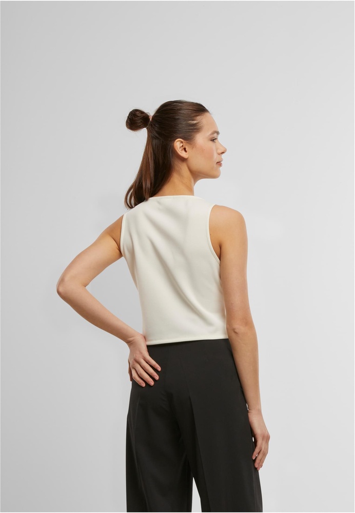 UrbanClassicsDamenT-ShirtLadiesJerseyVestTB7701Offwhite-L