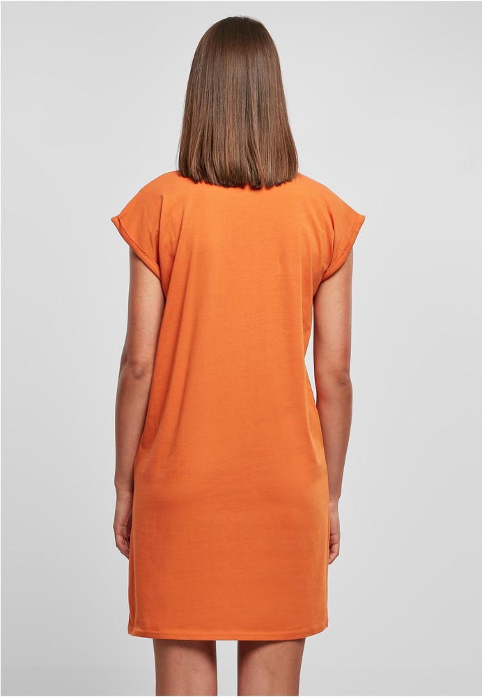 UrbanClassicsDamenLadiesTurtleExtendedShoulderDressVintageorange-3XL