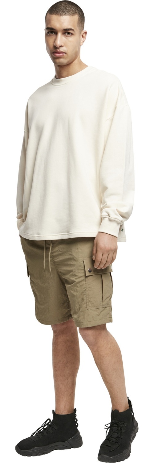 UrbanClassicsHoodieSweatshirtOrganicOversizedBoxyCrewWhitesand-3XL