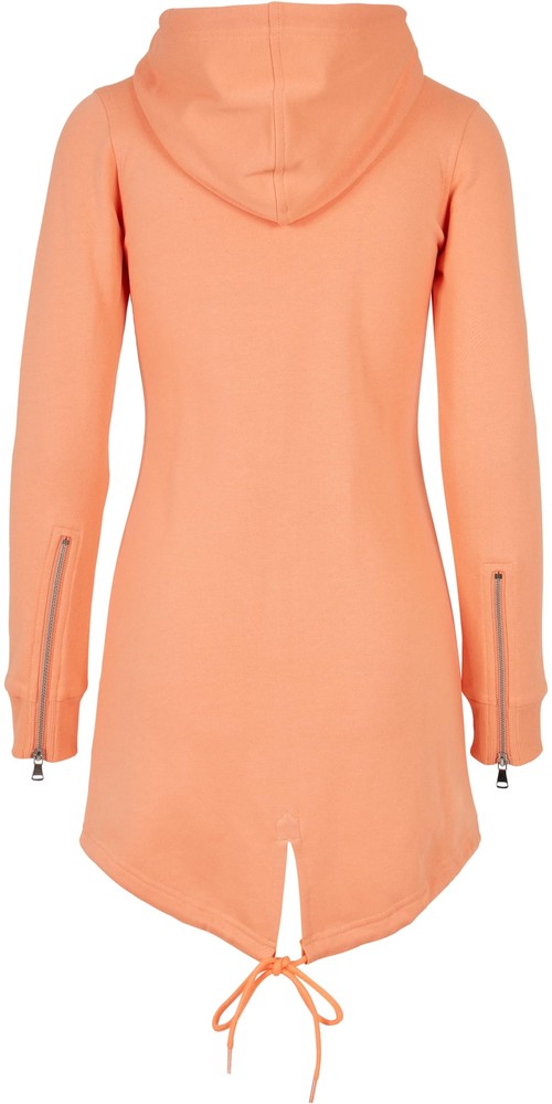 UrbanClassicsDamenJackeLadiesSweatParkaPapaya-3XL