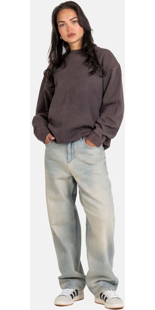 ReellDamenHoodieWomenCrewneck2304-004-15-006NaturalStoneGrey-XS