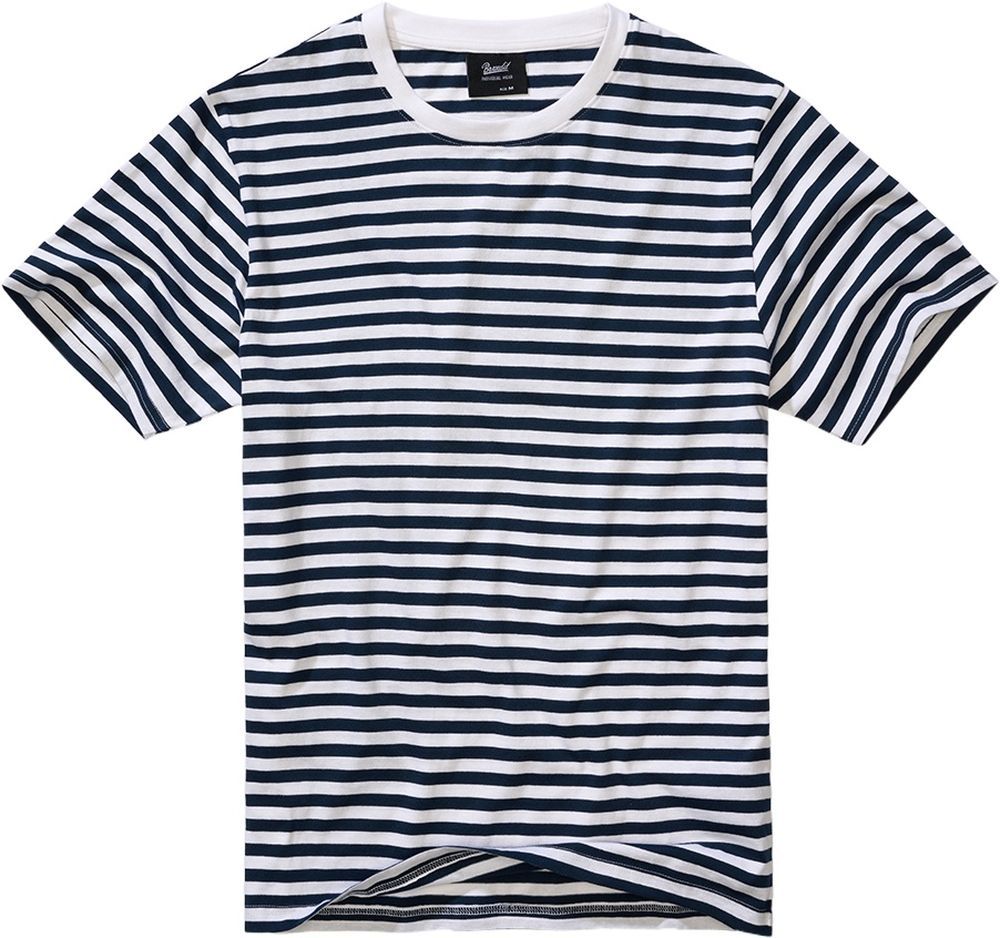 BranditJerseyshirtStripeTee4208Navy-White-S