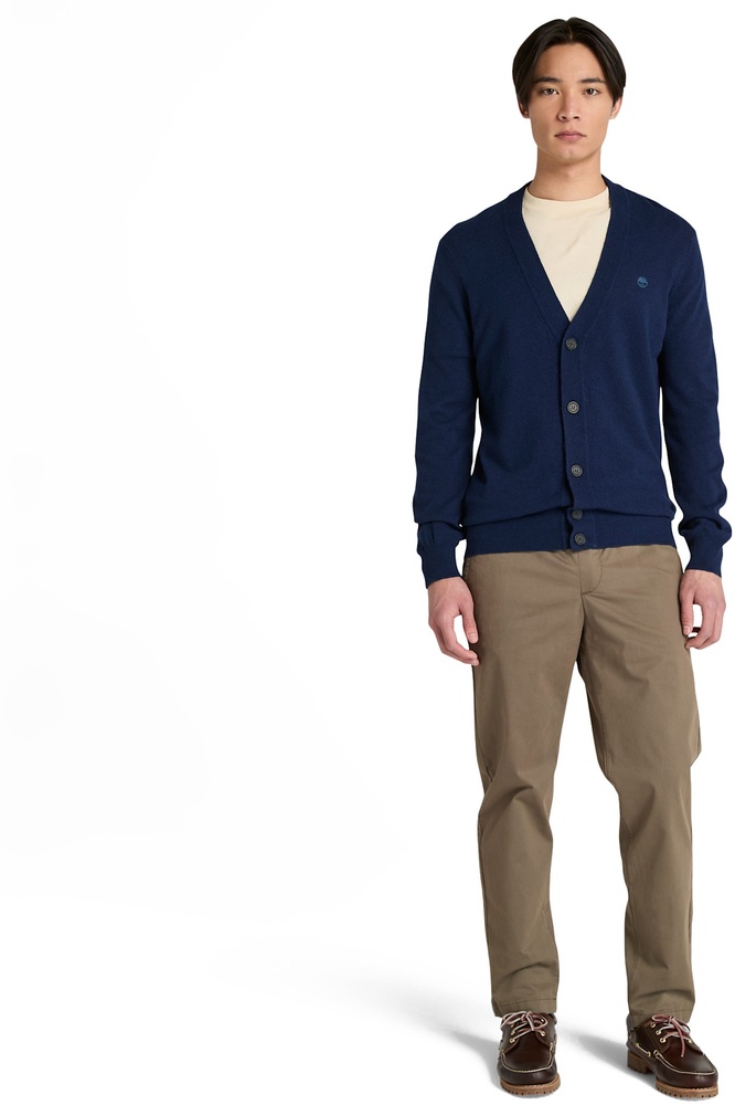 TimberlandPulloverSweatshirtJaffreyWoolBlendedCardiganTB0A436BDarkSapphire-S