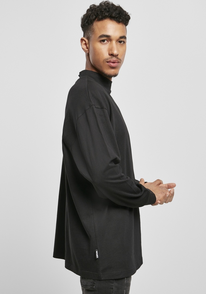 CaylerSonsLongsleevePrayorBlackWhiteTurtleneckLongsleeveBlack
