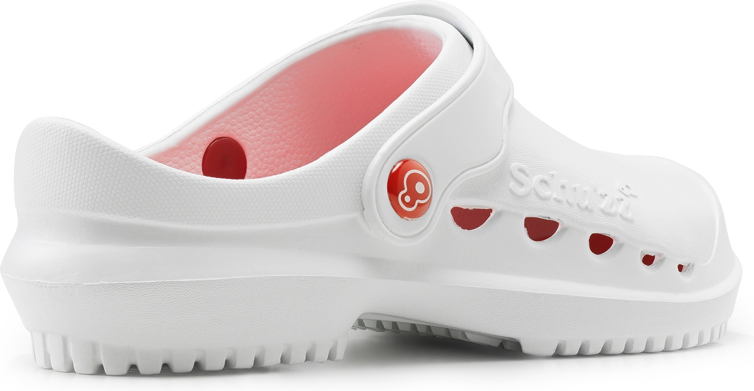 SchuzzSchuzzDamenClogBerufsschuhePROTECFemmeuniBlancCorailWei-36
