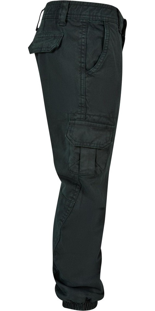 UrbanClassicsJungenHoseBoysCargoJoggingPantsBottlegreen-110116