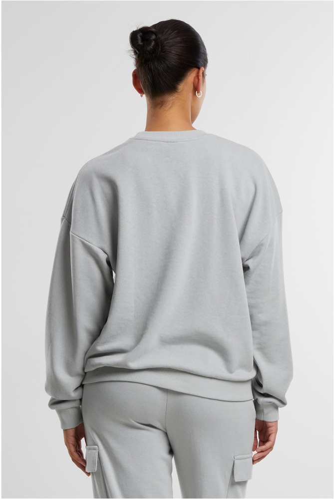 UrbanClassicsDamenPulloverLadiesOversizedLightTerryCrewneckTB6855Lightasphalt-3XL