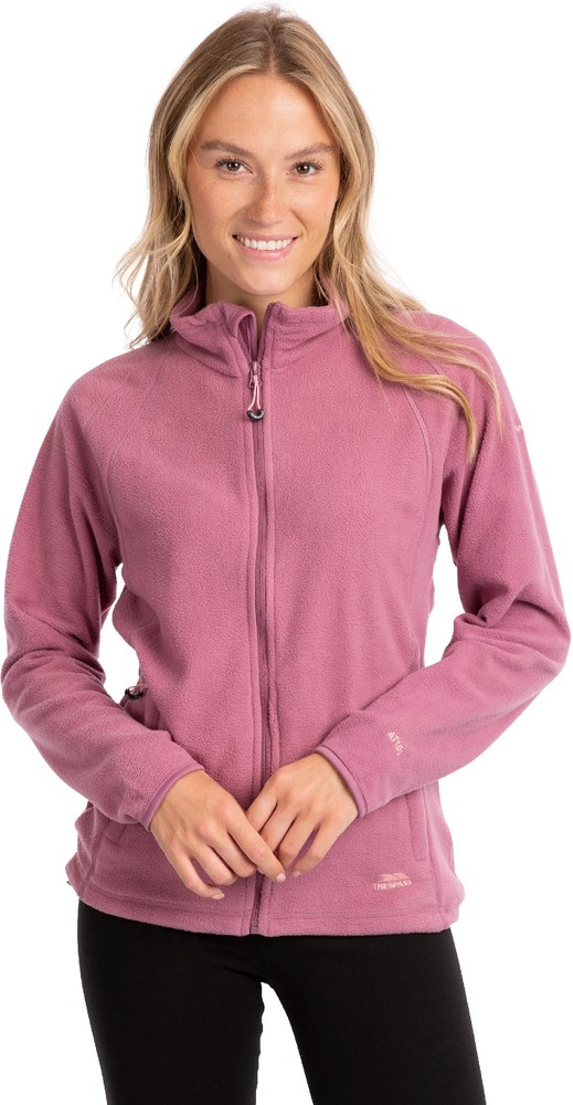 TrespassDamenFleecejackeFleecepulloverNonstop-FemaleFleeceAt100Mauve-L