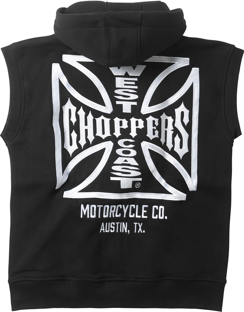 WestCoastChoppersHerrenHoodieOgAtxSleevelessZipHoody