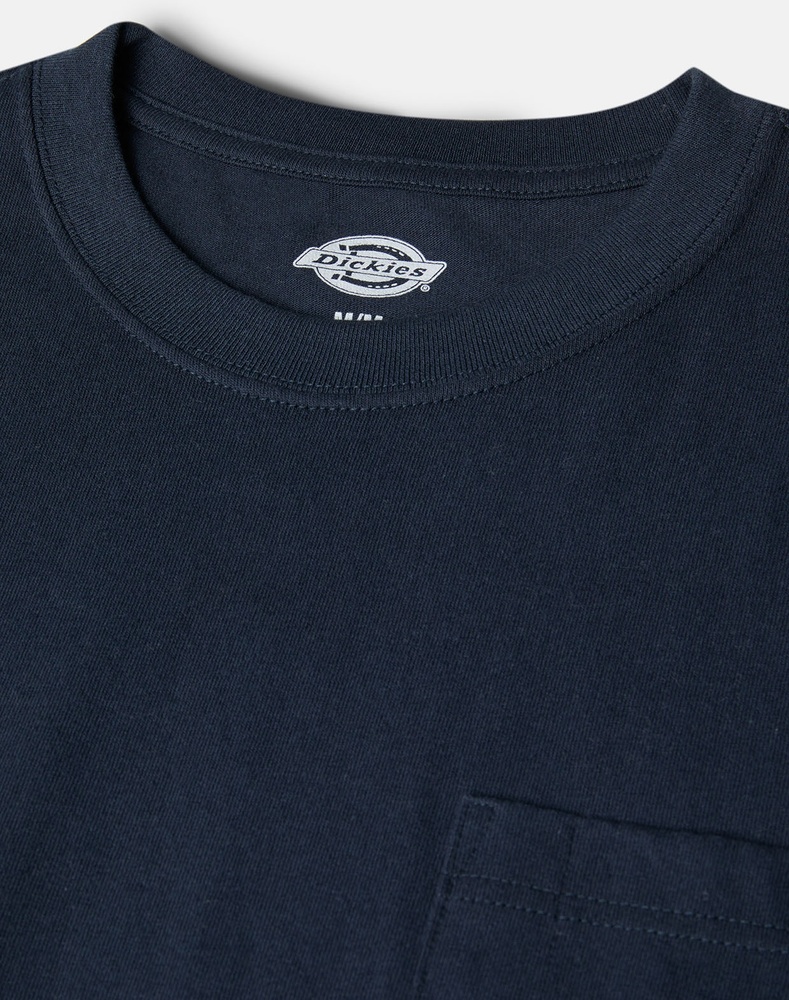 DickiesT-ShirtHeavyweightLsPocketTeeRelaxedDK0WL450DarkNavy-S